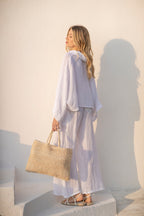 Nadia Linen Shirt White