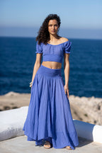 Zelda Cotton Skirt Persian