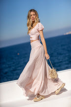 Zelda Cotton Skirt Prima Rosa