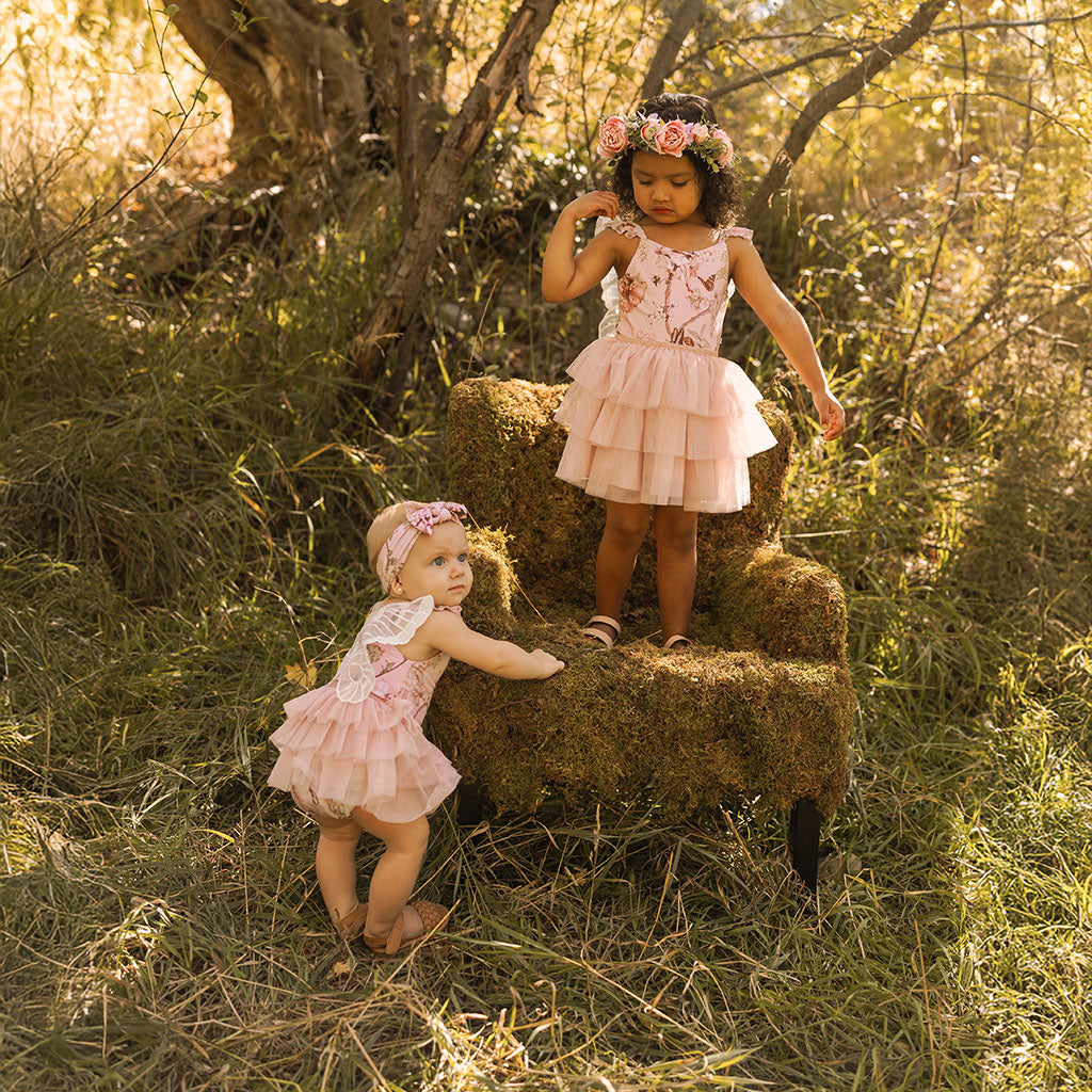 Flower Fairies of the Trees Tulle Bodysuit Dress