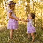Lavender Fairy Tulle Bodysuit Dress