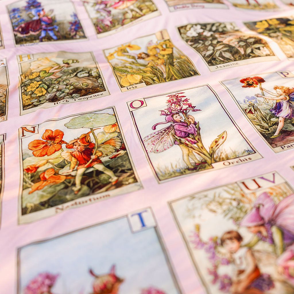 Flower Fairies of the Trees & A Flower Fairy Alphabet Ruffled Luxe Patoo® Blanket