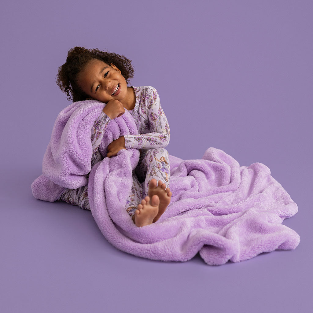 Lavender Fairy Luxe Plush Patoo® Blanket