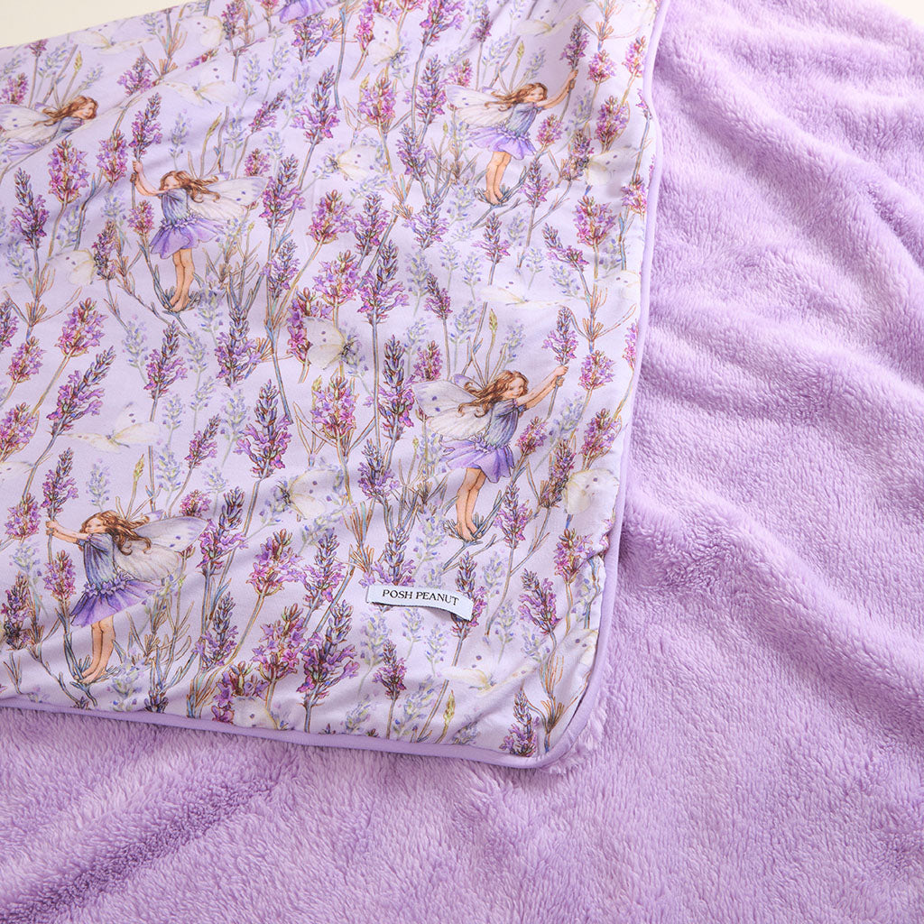 Lavender Fairy Luxe Plush Patoo® Blanket
