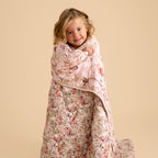 Flower Fairies of the Trees & Flower Fairy Blossoms Reversible Quilted Patoo® Blanket