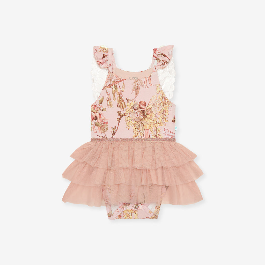 Flower Fairies of the Trees Tulle Bodysuit Dress