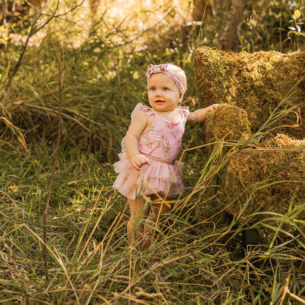 Flower Fairies of the Trees Tulle Bodysuit Dress