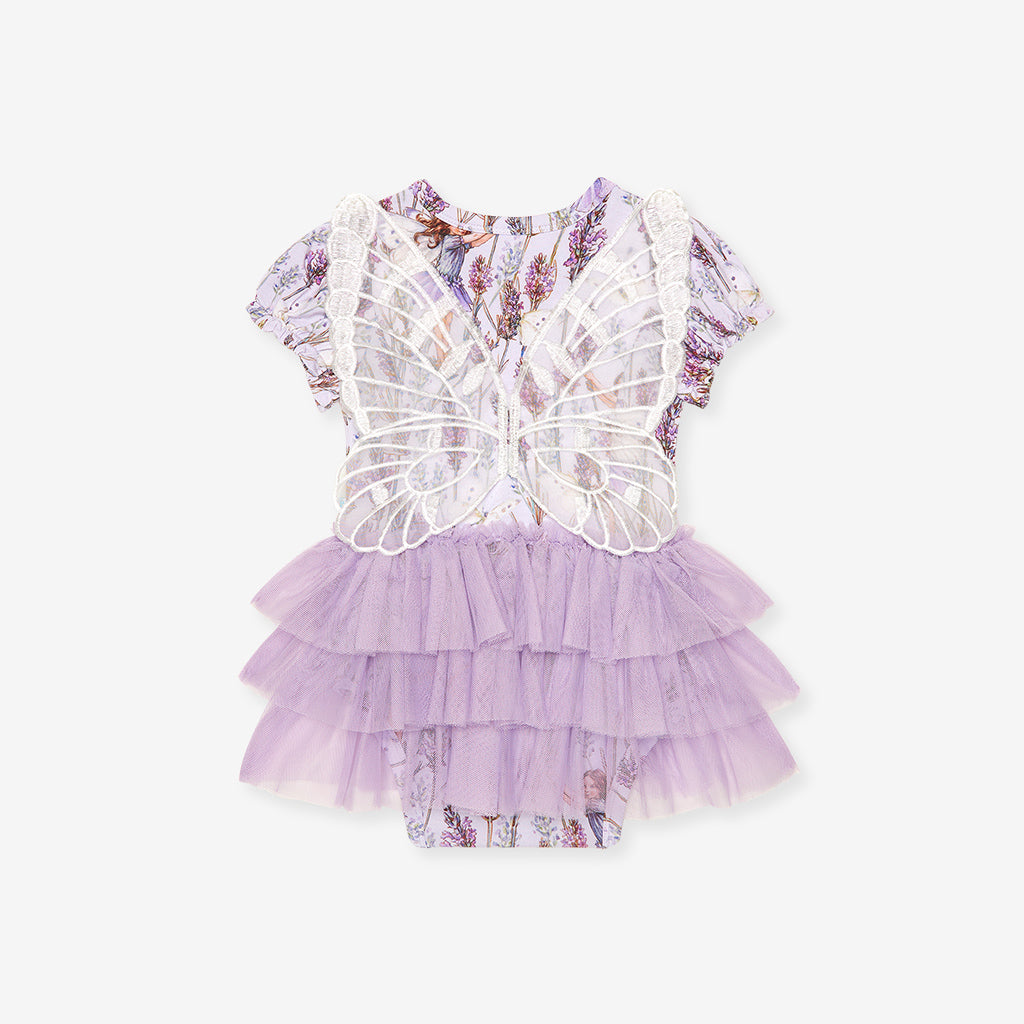 Lavender Fairy Tulle Bodysuit Dress