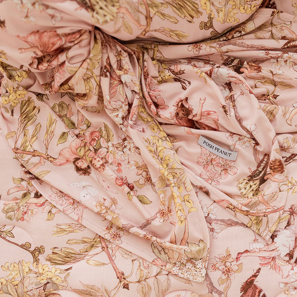 Flower Fairies of the Trees Swaddle Headband Set