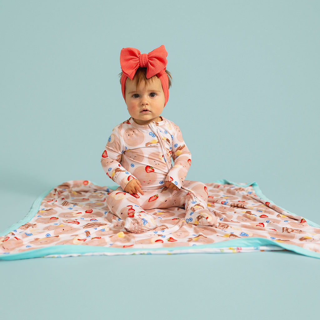 Cereal & Pancakes Luxette Patoo® Blanket