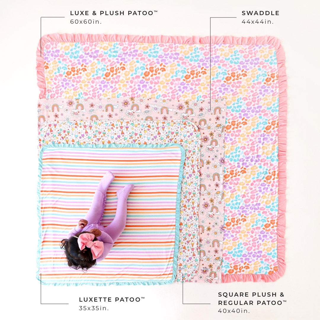 Flower Fairies of the Trees & A Flower Fairy Alphabet Ruffled Luxe Patoo® Blanket