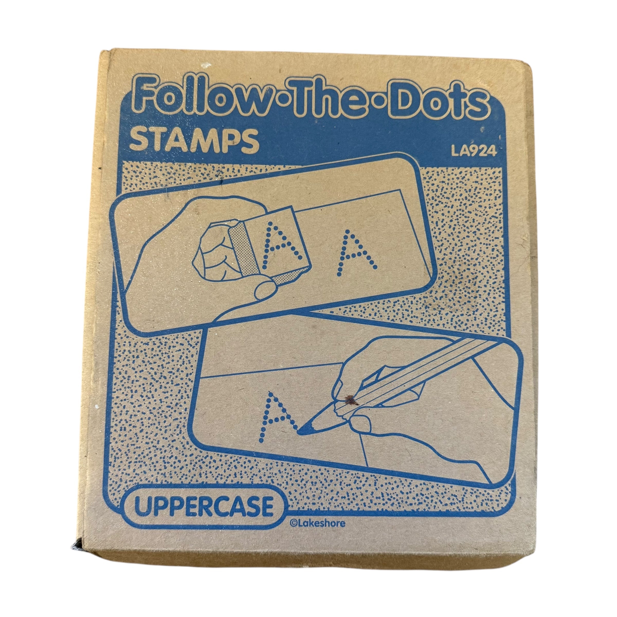 Alphabet Stamps | Follow The Dots | Uppercase Writing Practice Stamps