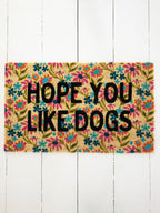 Bungalow Doormat - Like Dogs Cream
