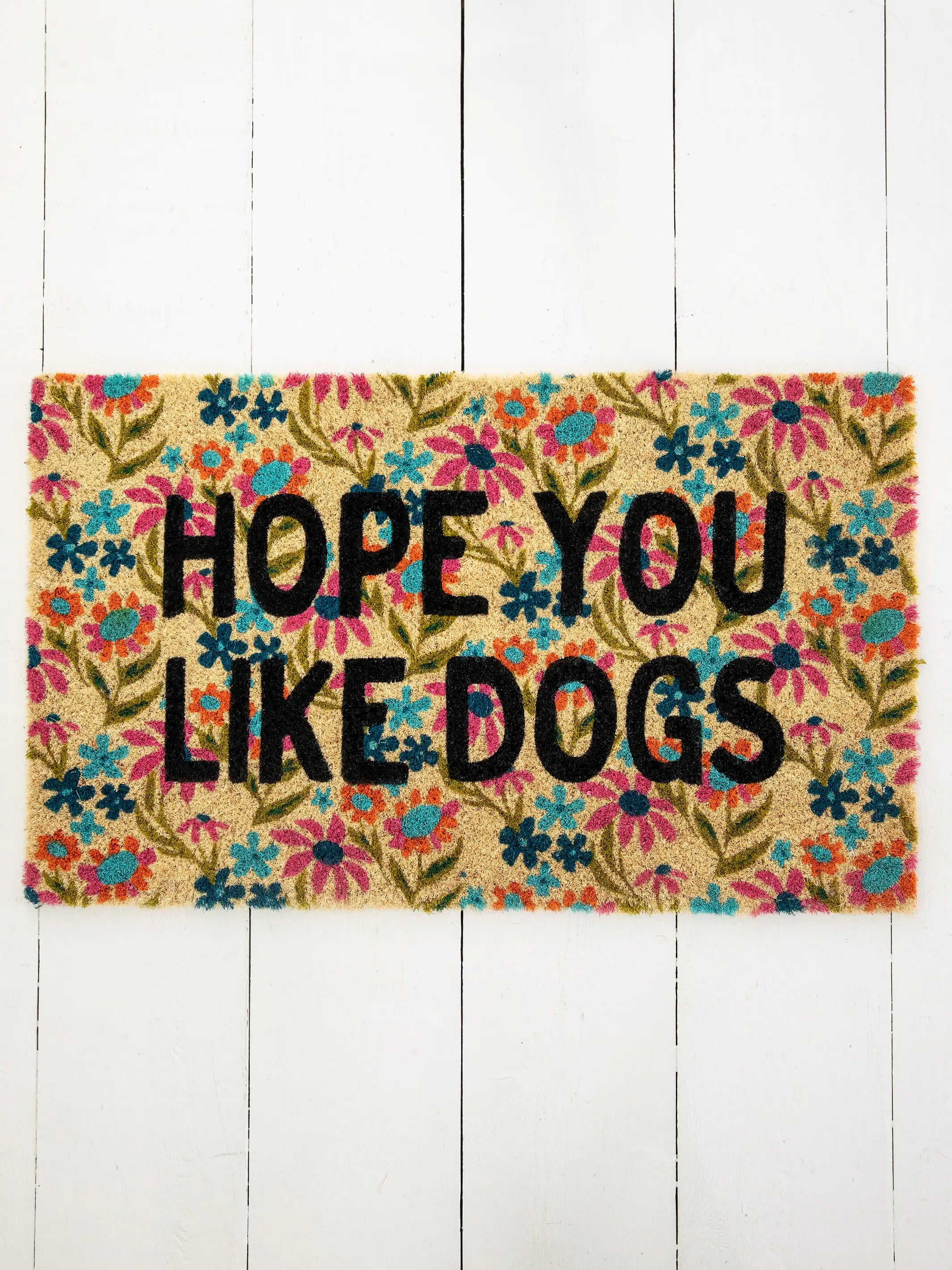 Bungalow Doormat - Like Dogs Cream