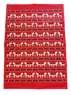 Holiday Scandinavian Tea Towel