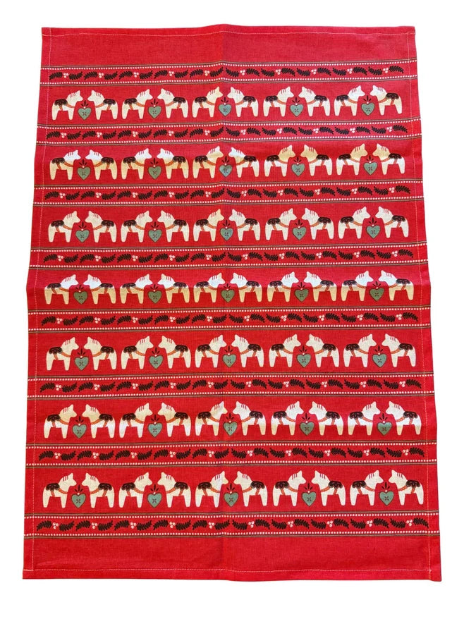 Holiday Scandinavian Tea Towel