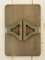 Clip On Sofa Tray Table - Black Folk Flower