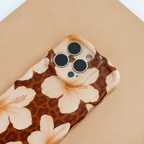 Wavy Phone Case - Safari Bloom