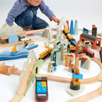 Mountain View Train Deluxe Set