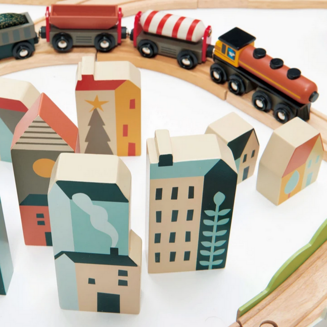 Mountain View Train Deluxe Set