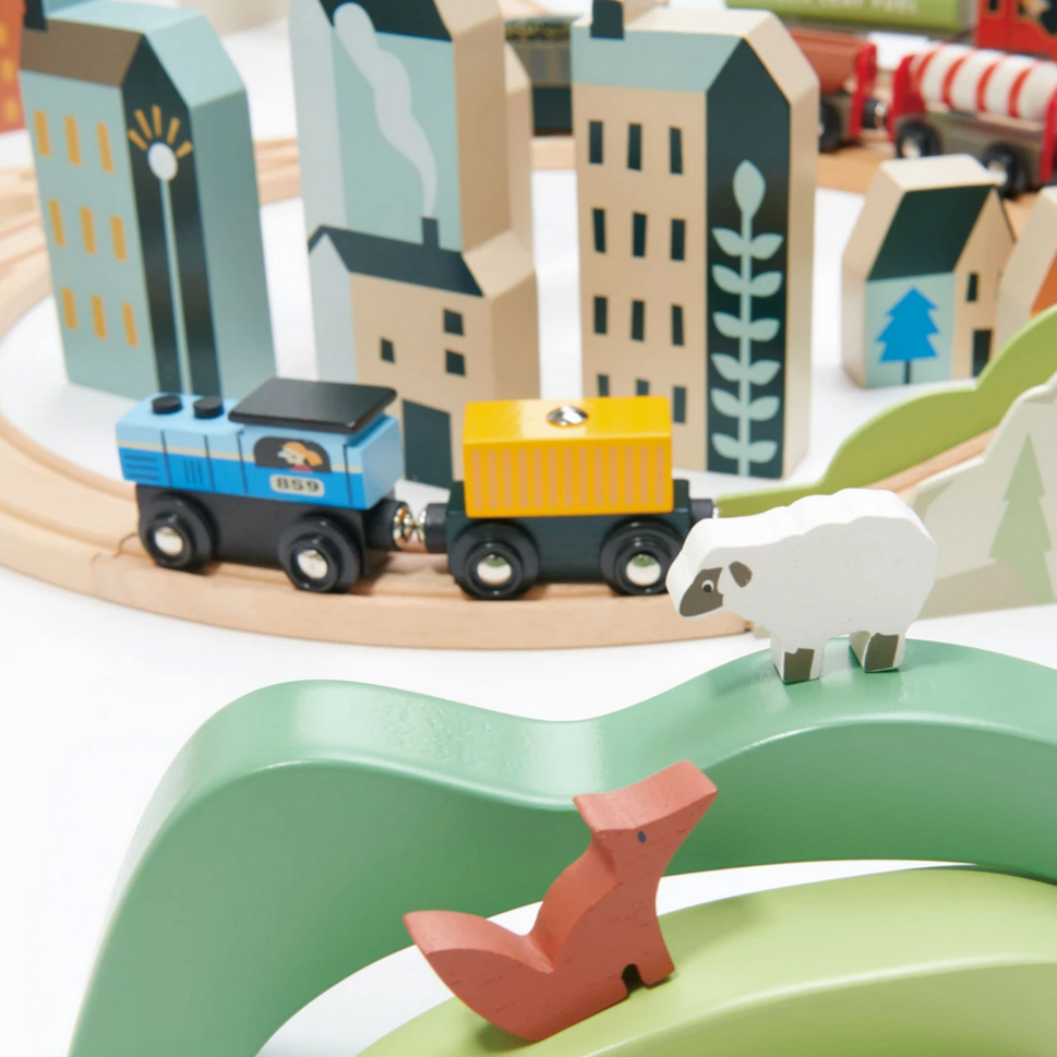 Mountain View Train Deluxe Set
