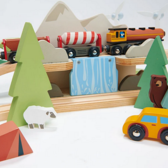 Mountain View Train Deluxe Set