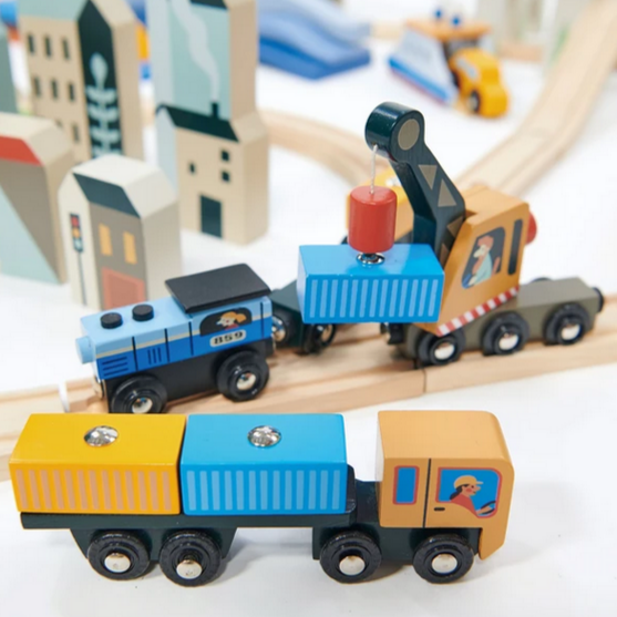 Mountain View Train Deluxe Set