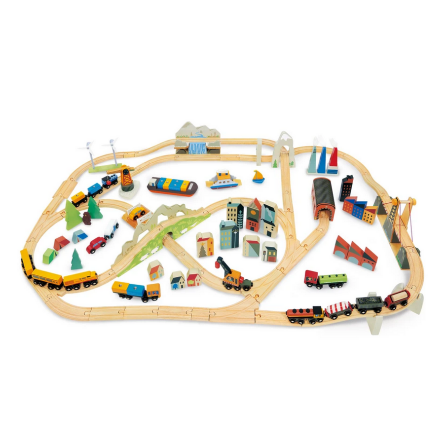 Mountain View Train Deluxe Set