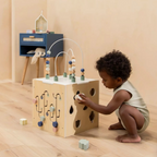 Wooden Activity Cube