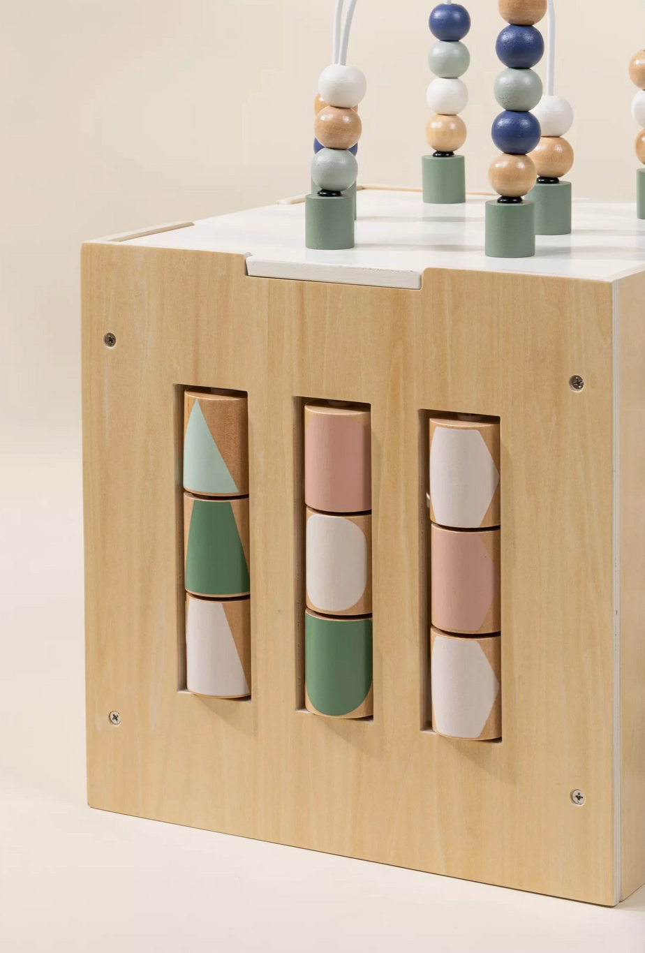 Wooden Activity Cube