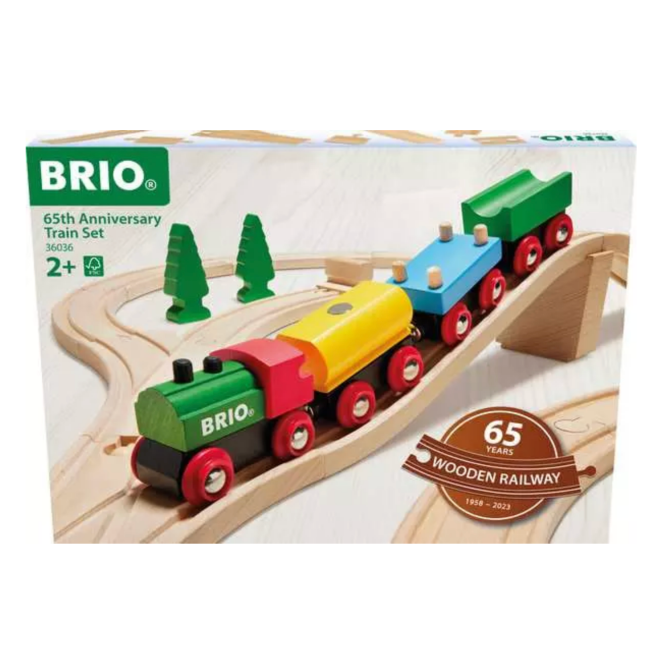BRIO World Train Set 65th Anniversary Train Set