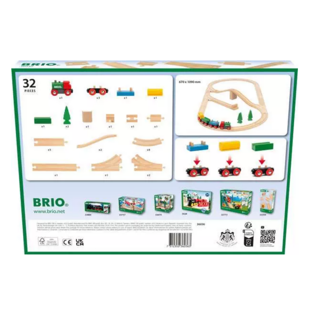 BRIO World Train Set 65th Anniversary Train Set