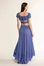 Zelda Cotton Skirt Persian