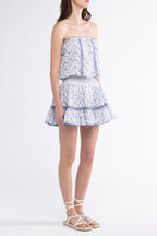 Malibu Embroidered Dress Lavender