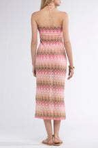 Eddy Lurex Dress Pink