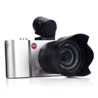 Leica T (Typ 701) Silver. Vario-Elmar-T 18-56mm f/3.5-5.6 ASPH & Visoflex Bundle