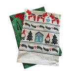 Holiday Scandinavian Tea Towel