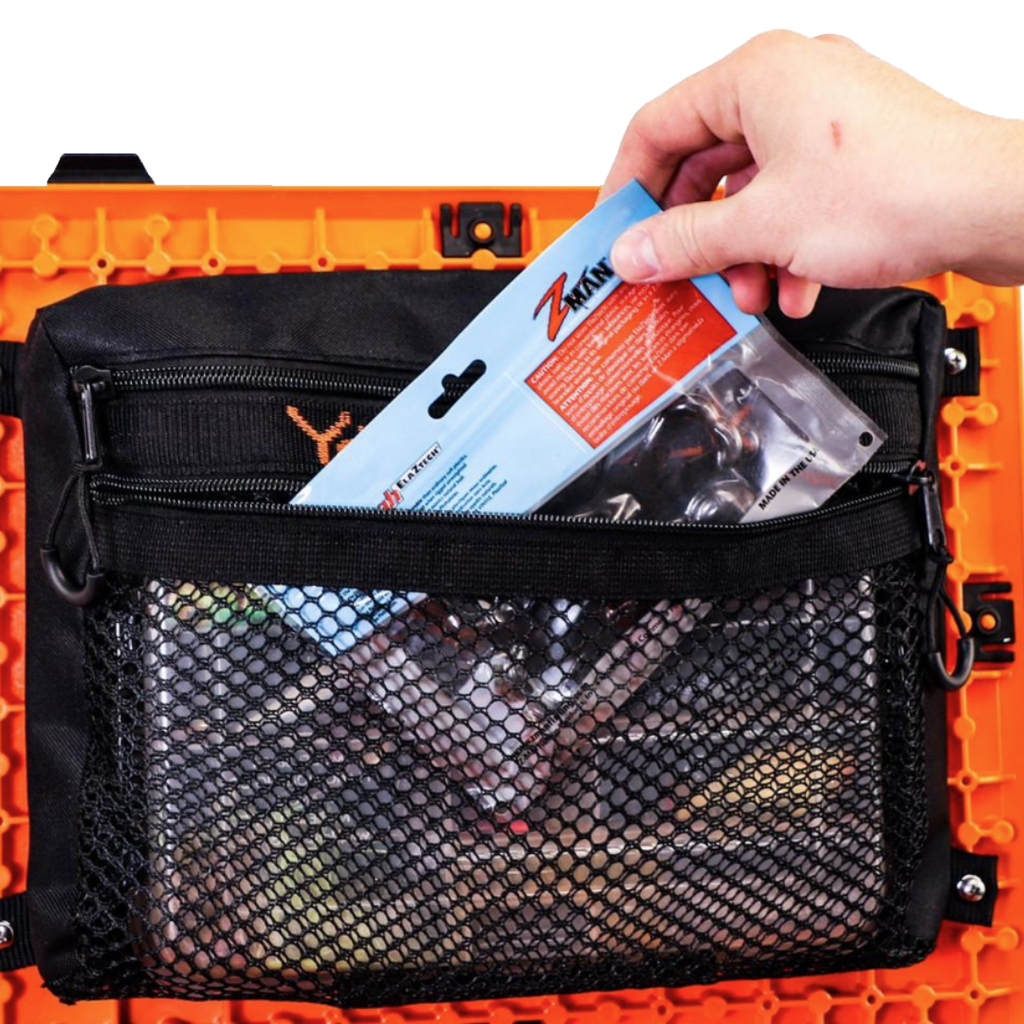 16 Dual Compartment Mesh Storage Bag For BlackPak Pro
