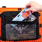 16 Dual Compartment Mesh Storage Bag For BlackPak Pro