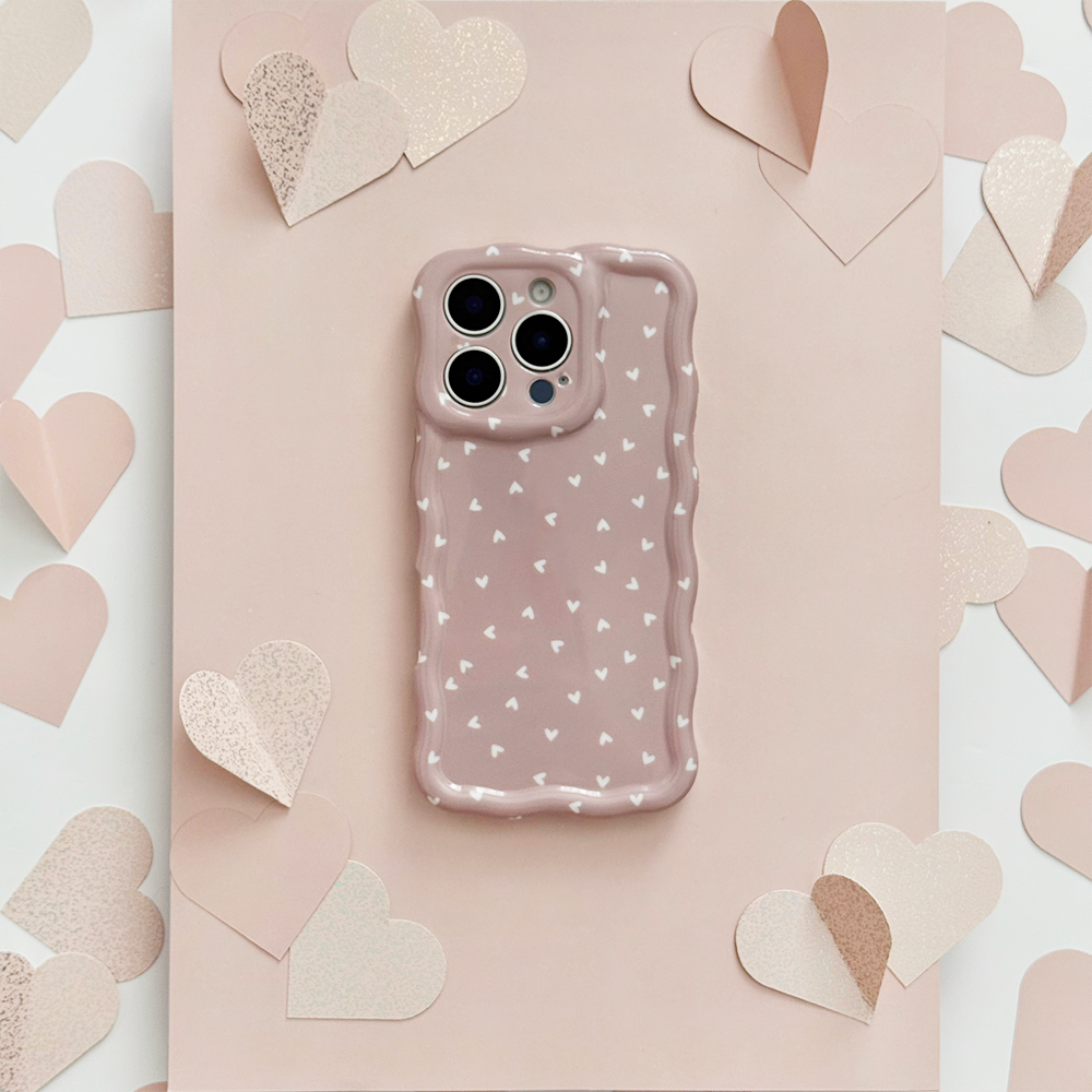 Wavy Phone Case - Chai Hearts