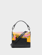 Anastasio Micro Crossbody Handbag Black Leather - Tangle Tales Black Design