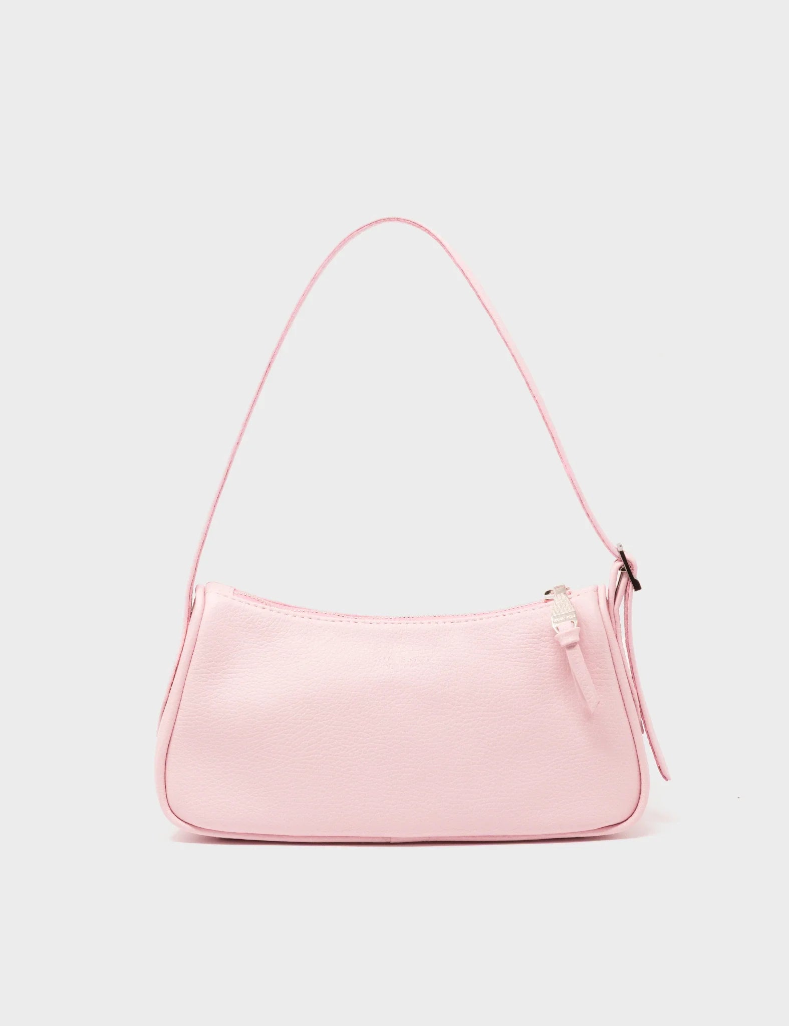 Lucas Hobo Mini Parfait Pink Handbag - Studs Pattern