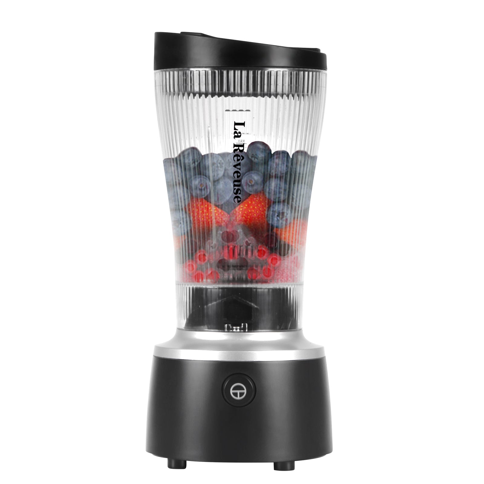 La Reveuse Personal Size Blender 250 Watts Power for Shakes Smoothies Seasonings Sauces with 15 oz Portable To Go Cup.BPA Free