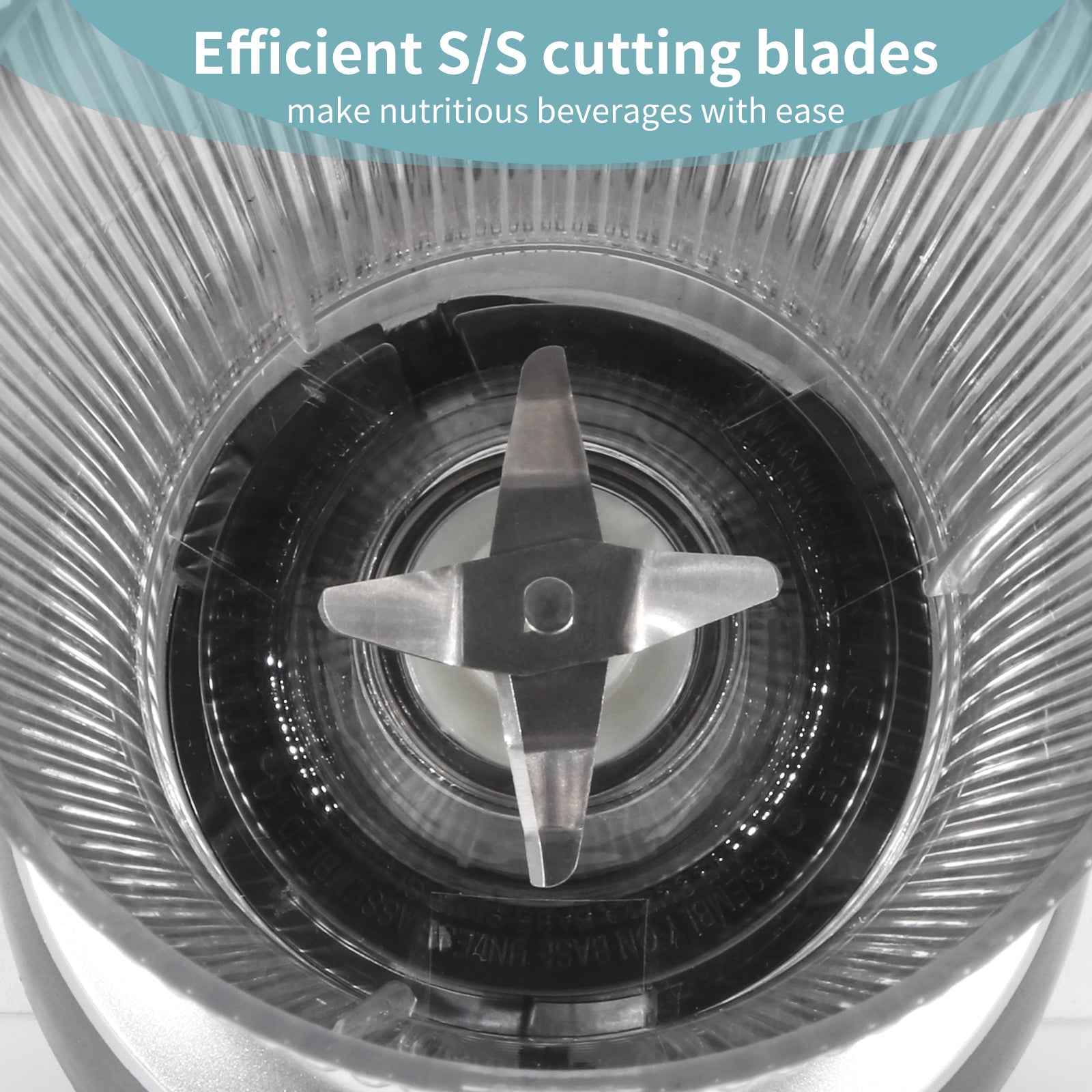 La Reveuse Personal Size Blender 250 Watts Power for Shakes Smoothies Seasonings Sauces with 15 oz Portable To Go Cup.BPA Free