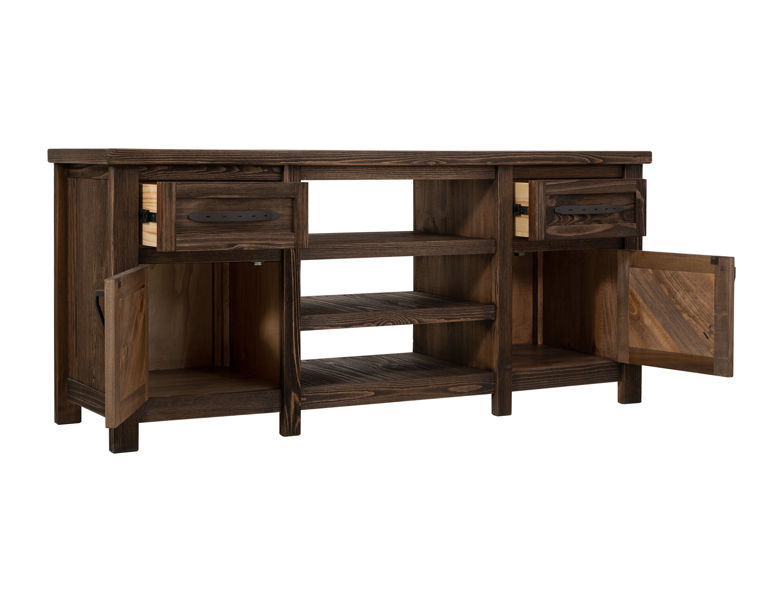Dutton - Wall Unit - Rookwood Brown