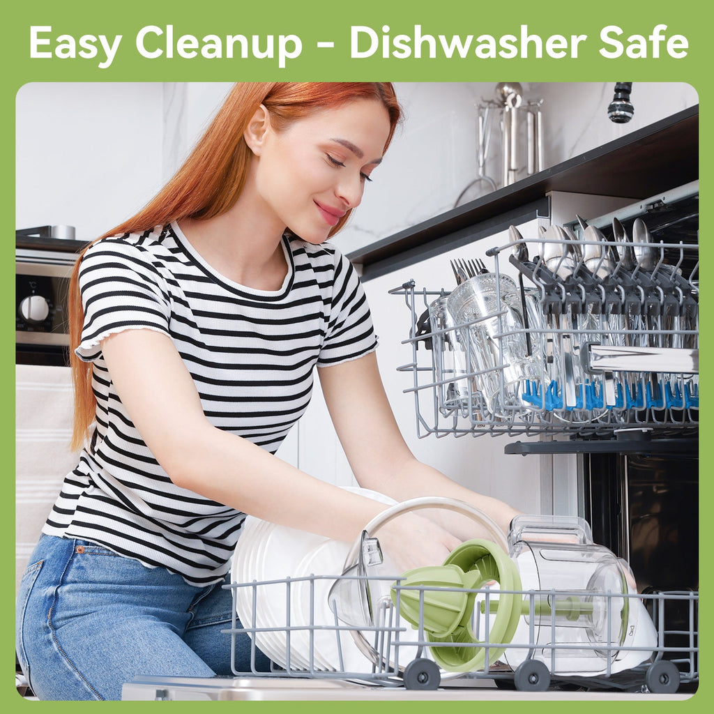 La Reveuse Electric Citrus Juicer 34 oz for Grapefruit Orange Lemon Lime Juice. 40W. Grayish Yellow