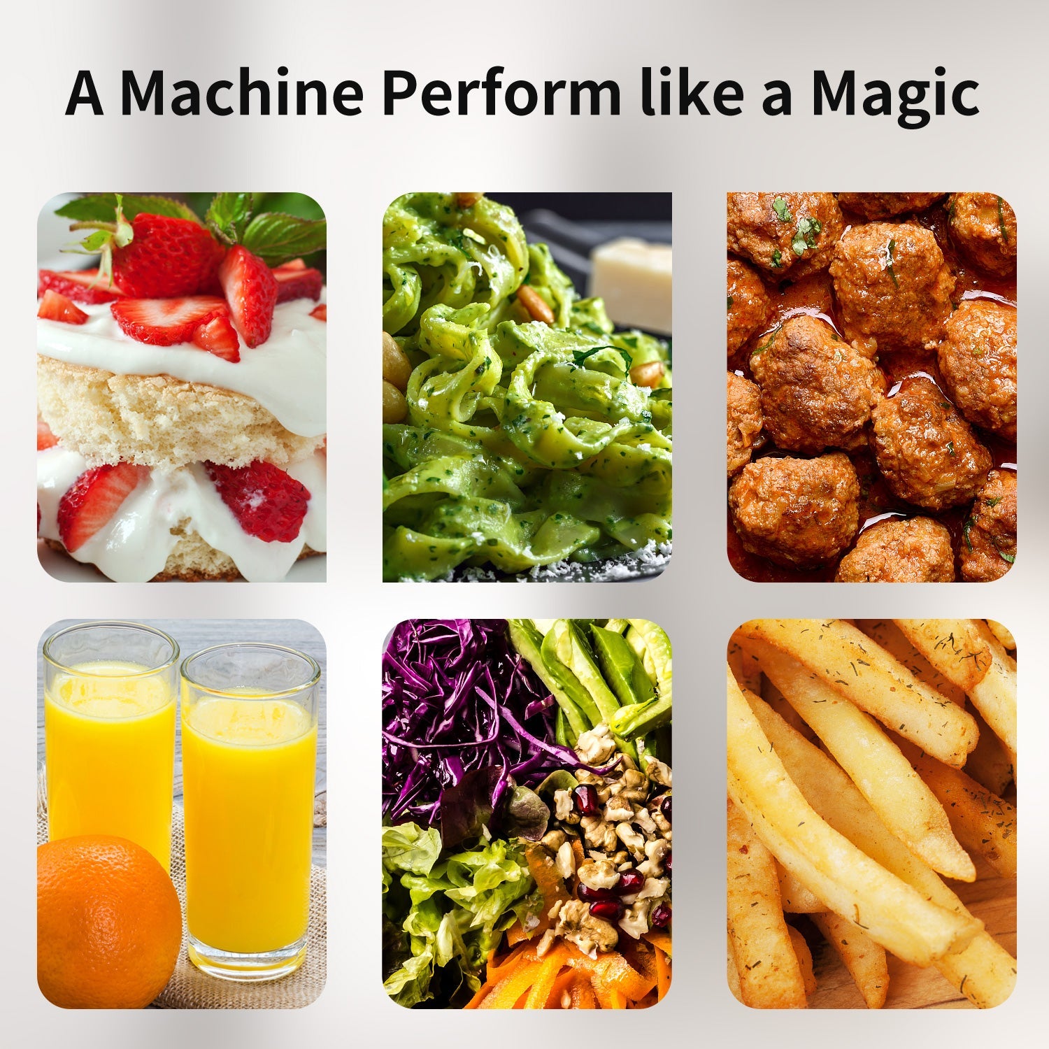 La Reveuse 4 Cup Food Processor Vegetable Chopper. 400 Watts. for Slicing.Shredding.Grating.Juicing.Emulsfying.Mixing