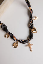 Marley Bandana Charm Necklace