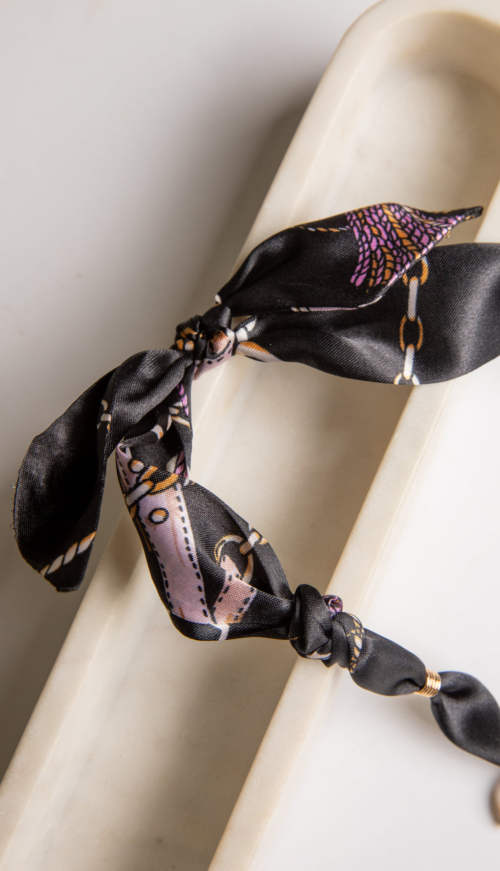 Marley Bandana Charm Necklace