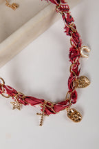 Stella Bandana Charm Necklace